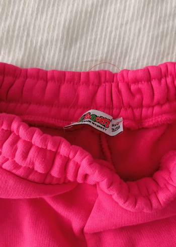 9 Yaş Beden pembe Renk Pembe eşofman