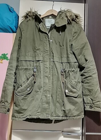 Bershka parka kaban - Görsel 2