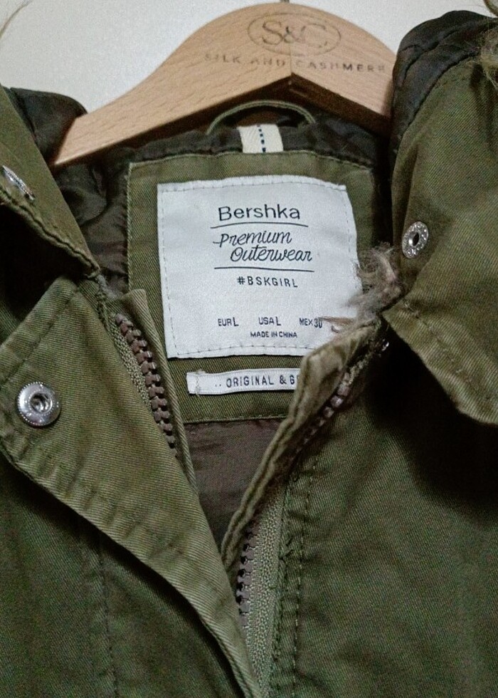 Bershka parka kaban - Görsel 4