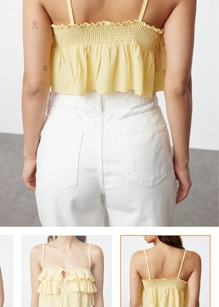 Fırfırlı bluz - Görsel 3