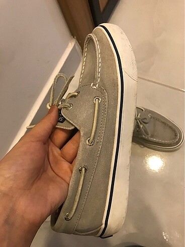 38 Beden Sperry top sider kadın tekne ayakkabısı