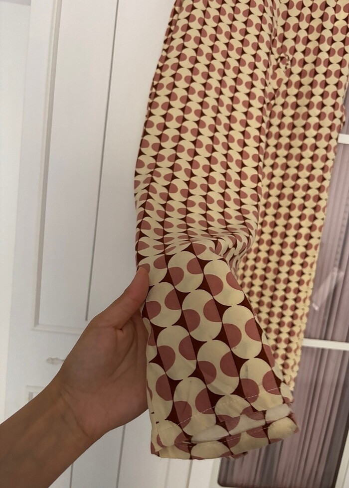 Yazlık kumaş pantolon - Görsel 2