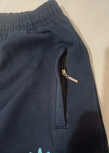 erkek Lacivert Bol Kesim eşofman - Görsel 5