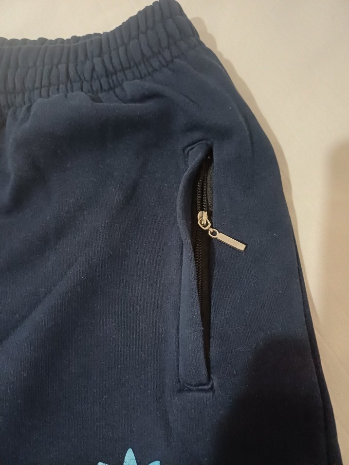 erkek Lacivert Bol Kesim eşofman - Görsel 5