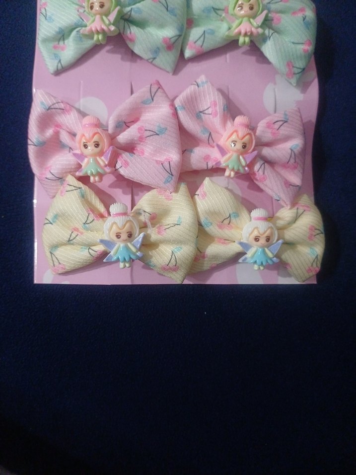 Çok Renkli Pastel Fiyonk Saç Tokaları - Görsel 5