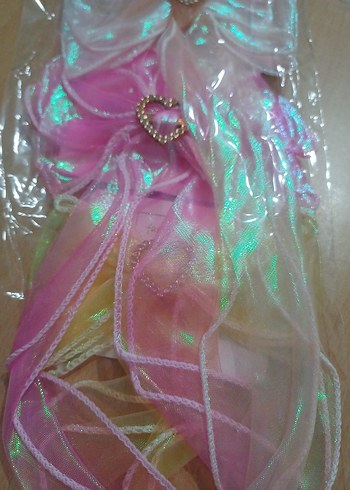 Renkli Fiyonk Detaylı Çocuk Saç Tokası - Görsel 2