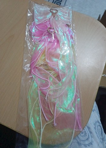 Renkli Fiyonk Detaylı Çocuk Saç Tokası - Görsel 4