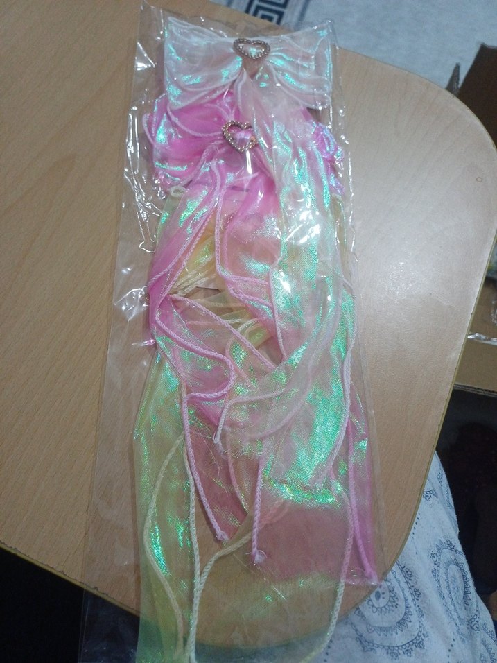 Renkli Fiyonk Detaylı Çocuk Saç Tokası - Görsel 4