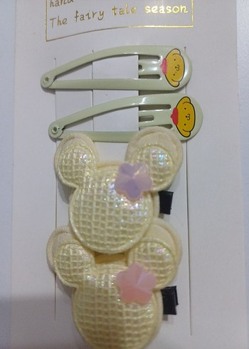 Renkli Pastel Çocuk Toka Seti - Görsel 2