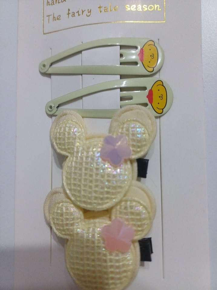 Renkli Pastel Çocuk Toka Seti - Görsel 2