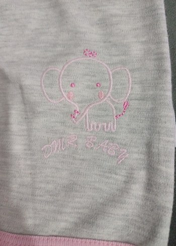 Kız Çocuk Gri Düğmeli Yelek - Görsel 4