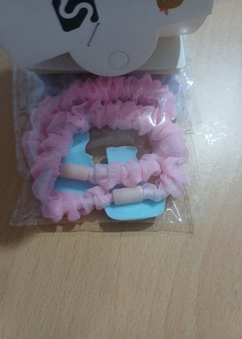 Çocuklar için Elastik Pastel Desenli Saç Tokaları - Görsel 6