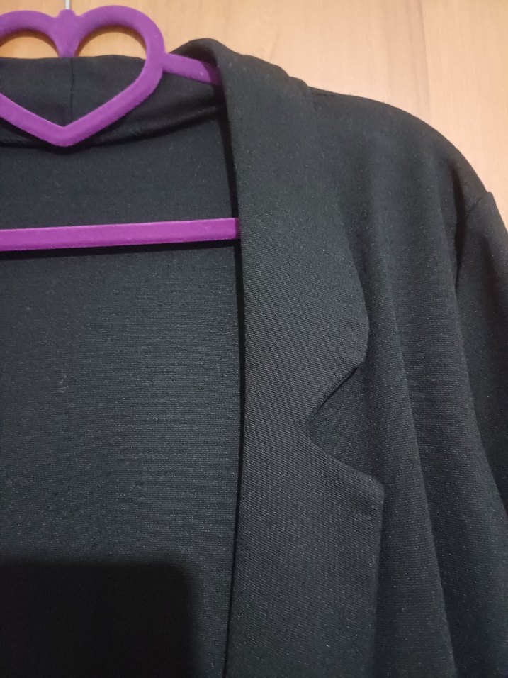 Kadın Siyah Ofis Blazeri - Görsel 3