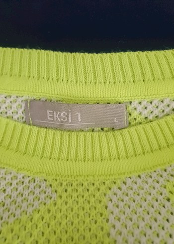 Sarı Uzun Kollu Triko erkek  Kazak - Görsel 2