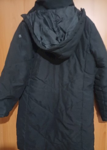 Kadın Siyah Kışlık kaban - Görsel 2