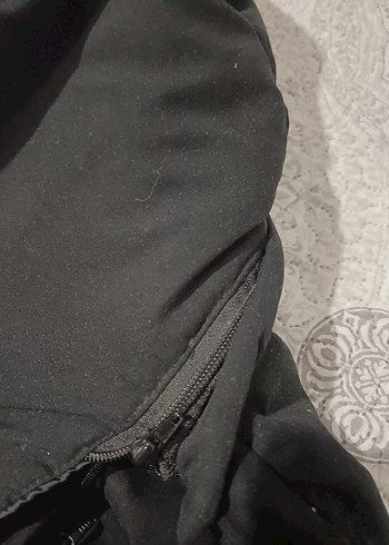 Kadın Siyah Kışlık kaban - Görsel 8