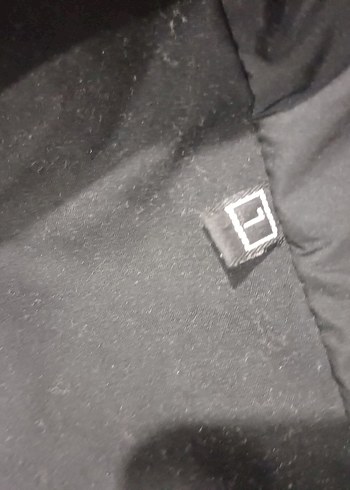 Kadın Siyah Kışlık kaban - Görsel 7