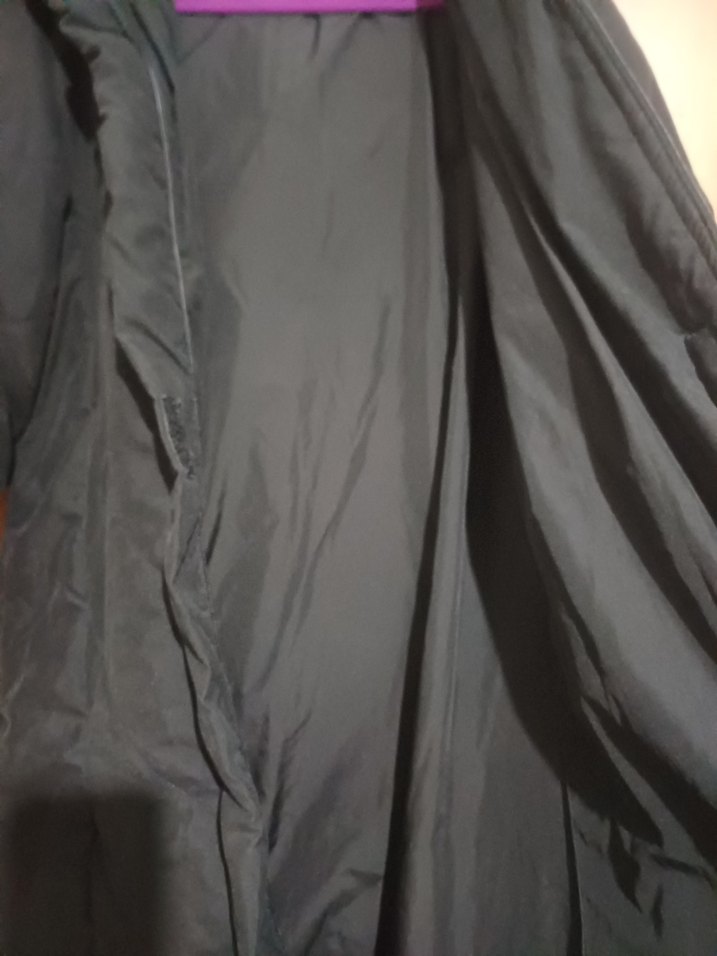 Kadın Siyah Kışlık kaban - Görsel 5