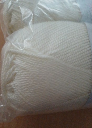 C'EMiLE krem El Örgü İpi 2'li Paket - Görsel 2