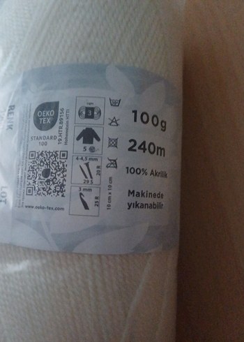 C'EMiLE krem El Örgü İpi 2'li Paket - Görsel 3