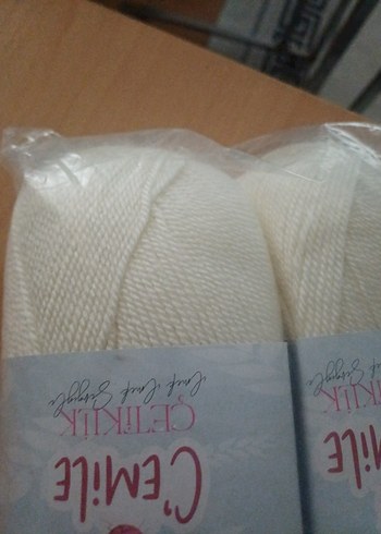 C'EMiLE krem El Örgü İpi 2'li Paket - Görsel 5