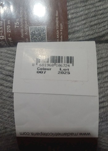 örenbayan Gri El İşi İpliği 3'lü Paket - Görsel 5