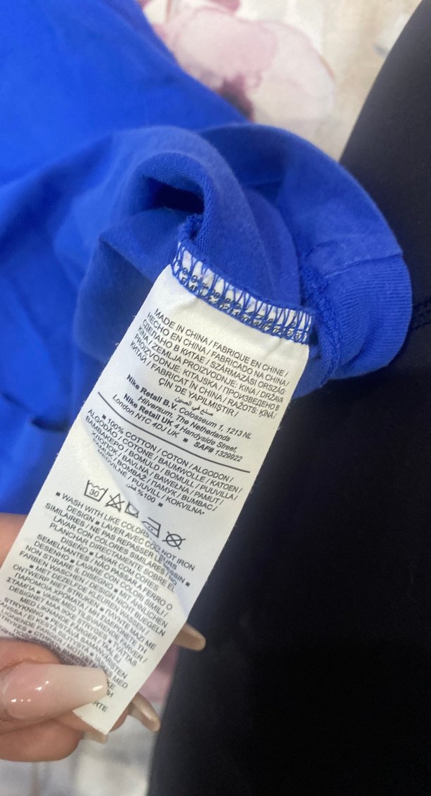 Jordan Mavi T-Shirt - Görsel 3