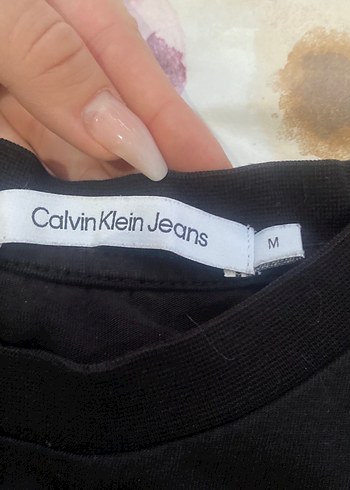 Calvin Klein Siyah Kısa Kollu Tişört - Görsel 2