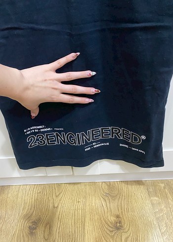 Siyah Jordan Kısa Kollu Regular Fit Tişört - Görsel 4