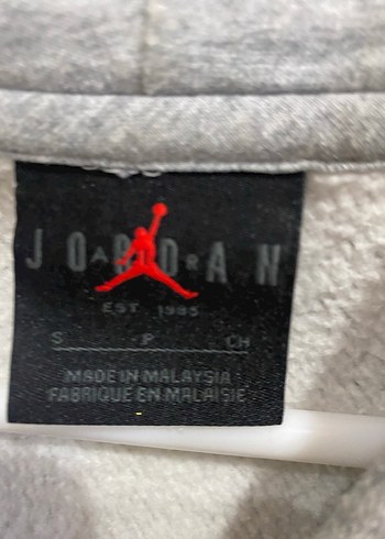 Gri Jordan Fermuarlı Kadın Sweatshirt - Görsel 9