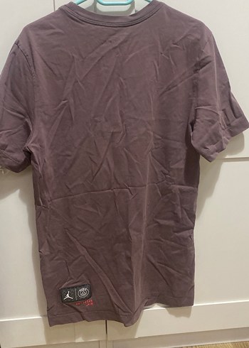 Paris Baskılı Kahverengi Tişört - Görsel 4