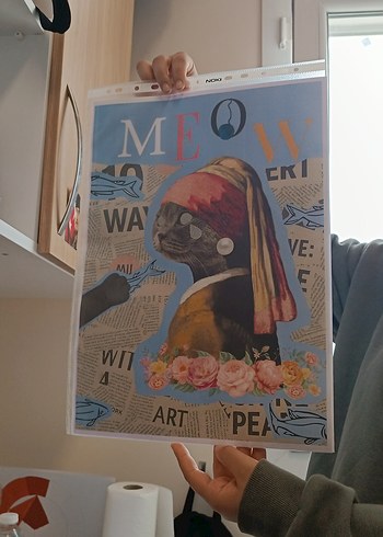 Sanat Kitabı: Kedi Temalı Kolaj