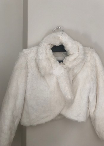 Beyaz Kız çocuk bolero - Görsel 3