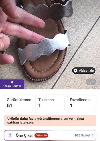 35 Beden Bej Deri Kız çocuk Dolgu Topuklu Sandalet