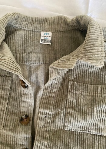 Erkek Çocuk Kadife Gömlek - Görsel 3