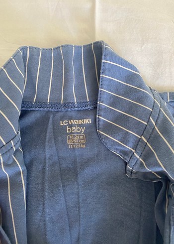 Düğmeli Uzun Kollu Bebek Tulum - Görsel 2