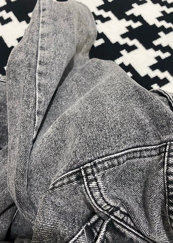 Füme Denim Kadın Tulum, Kemerli - Görsel 5