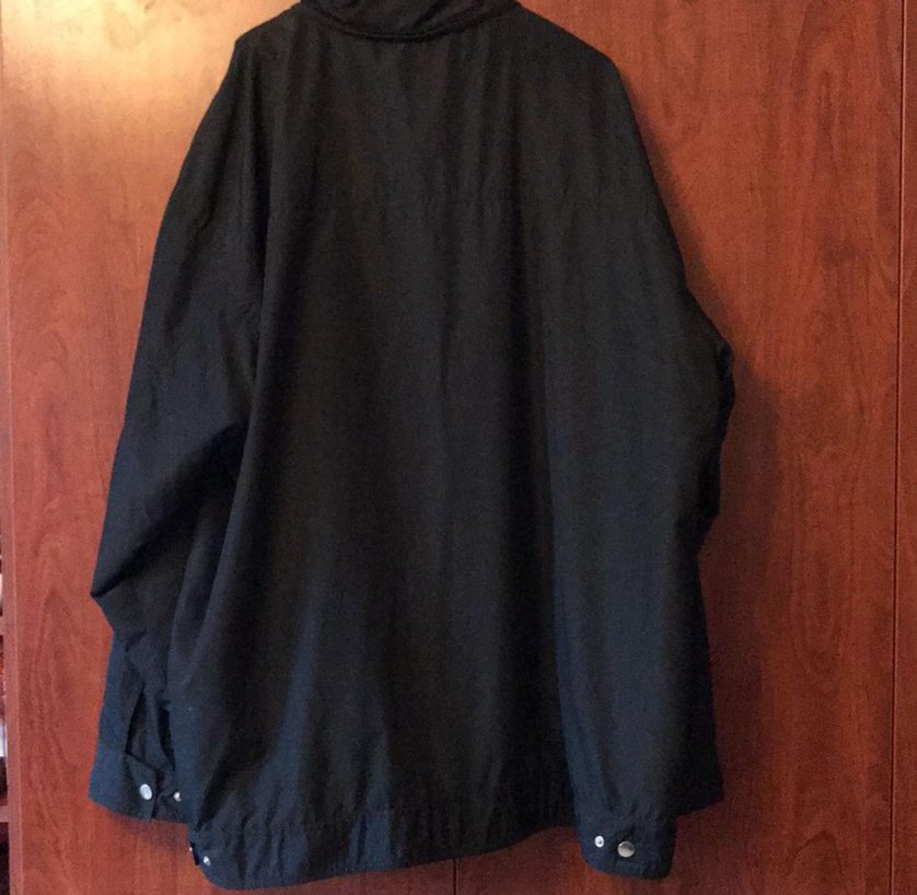 Siyah Erkek yağmurluk mont - Görsel 4