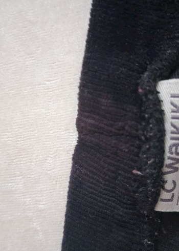 Siyah kadife tayt - Görsel 2