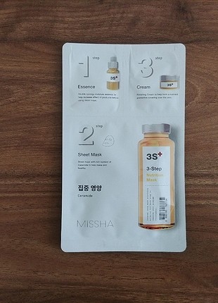 Missha 3 Aşamalı Besleyici Maske