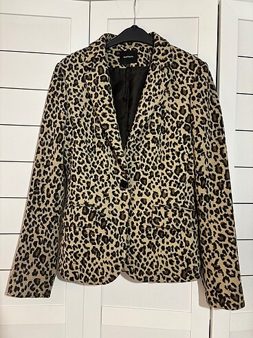 Koton Leopar desenli blazer ceket