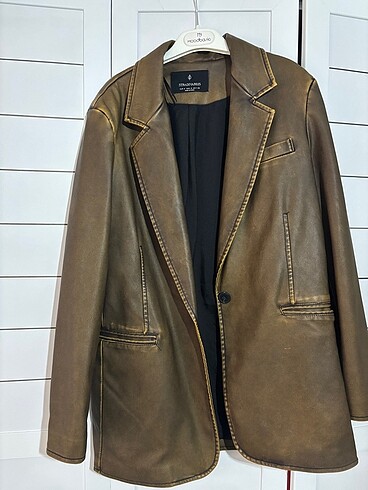 Stradivarius Stradivarius deri blazer ceket