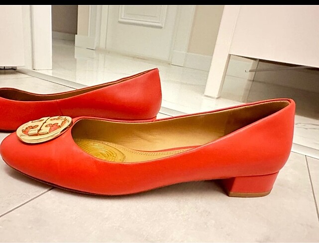 38 Beden Tory burch mini topuklu babet