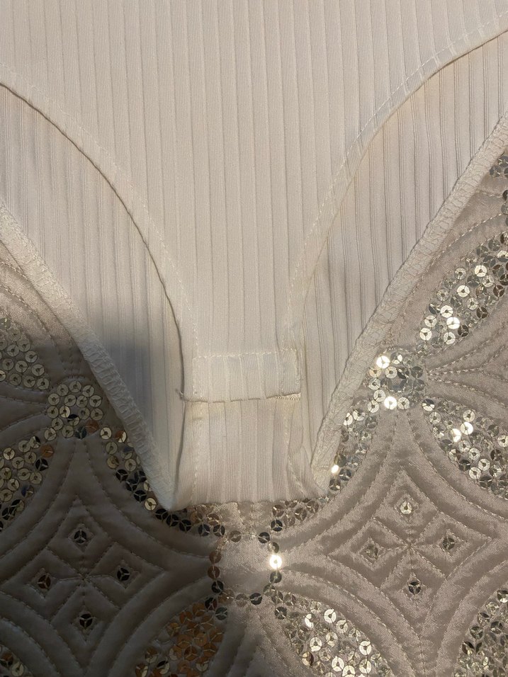 H&M Düğmeli Beyaz Kolsuz kadın Çıtçıtlı Body - Görsel 3