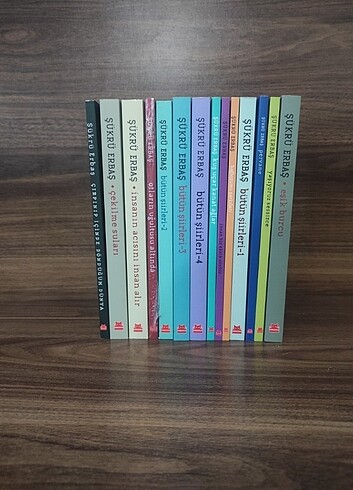 Şükrü Erbaş Seti ( 14 Kitap ) Yeni , bandrollü