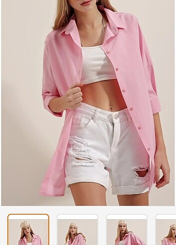 Pembe gömlek 