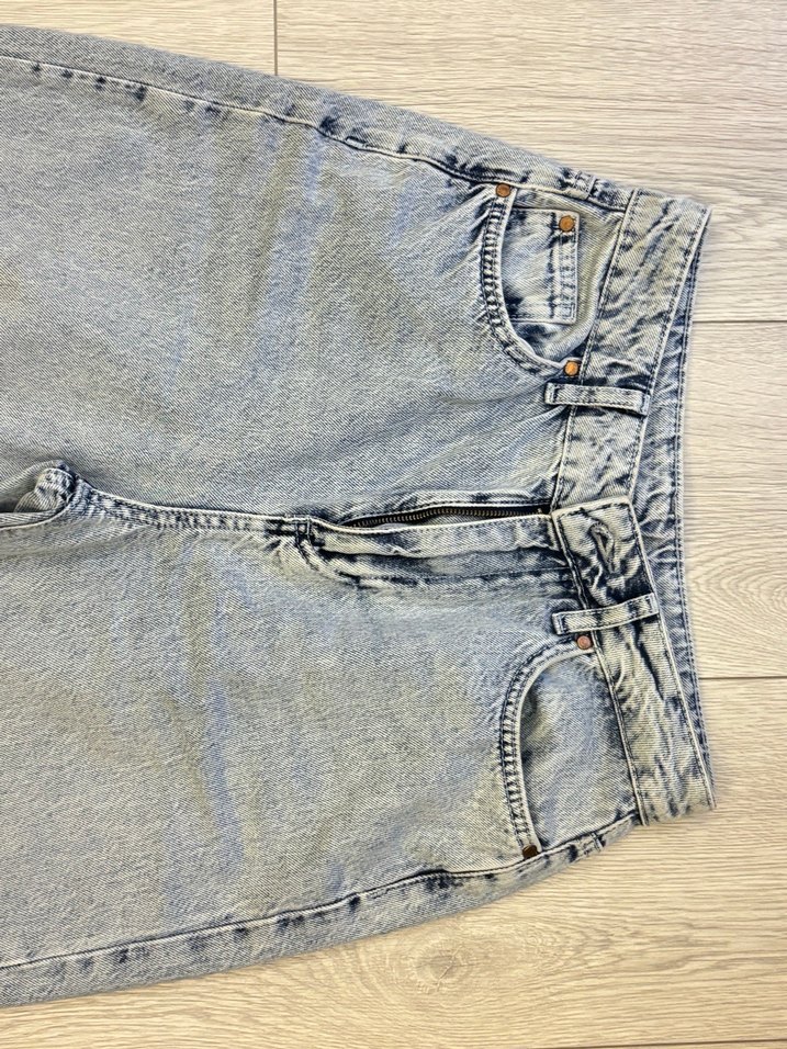 Yüksek Bel Açık mavi Denim Jean — görsel 2/5