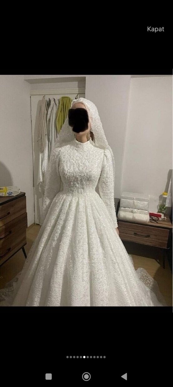 MERYEM  CİCERALİ TASARIM GELİNLİK — görsel 10/11