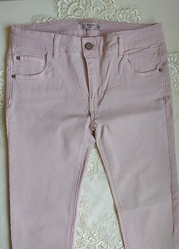 Pull and Bear Pull&bear marka pudra renk jean 38 beden