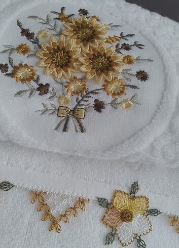 İğne oyası havlu - Görsel 3